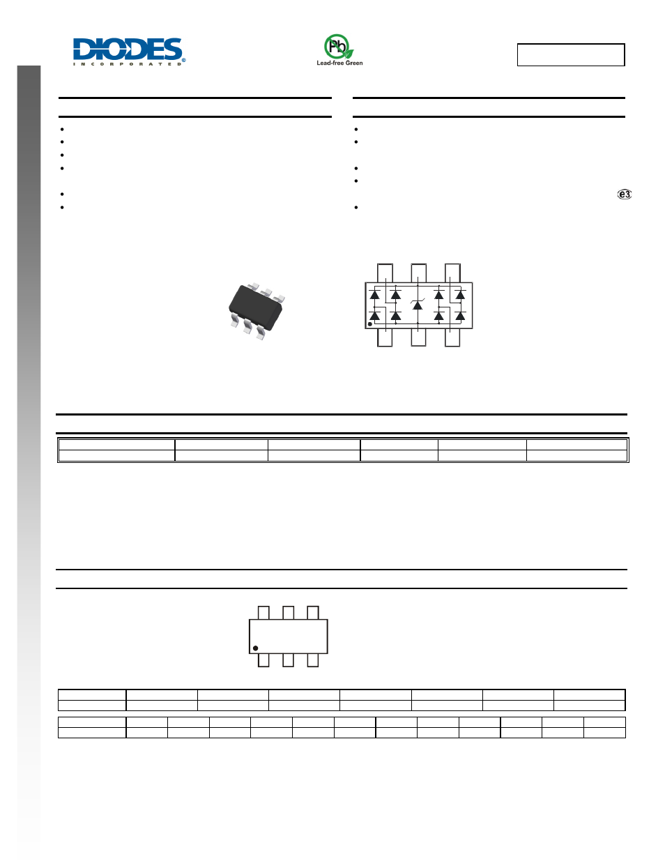 Diodes DRTR5V0U4S User Manual | 4 pages