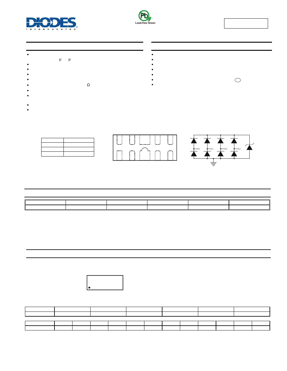 Diodes DT1240-04LP User Manual | 5 pages