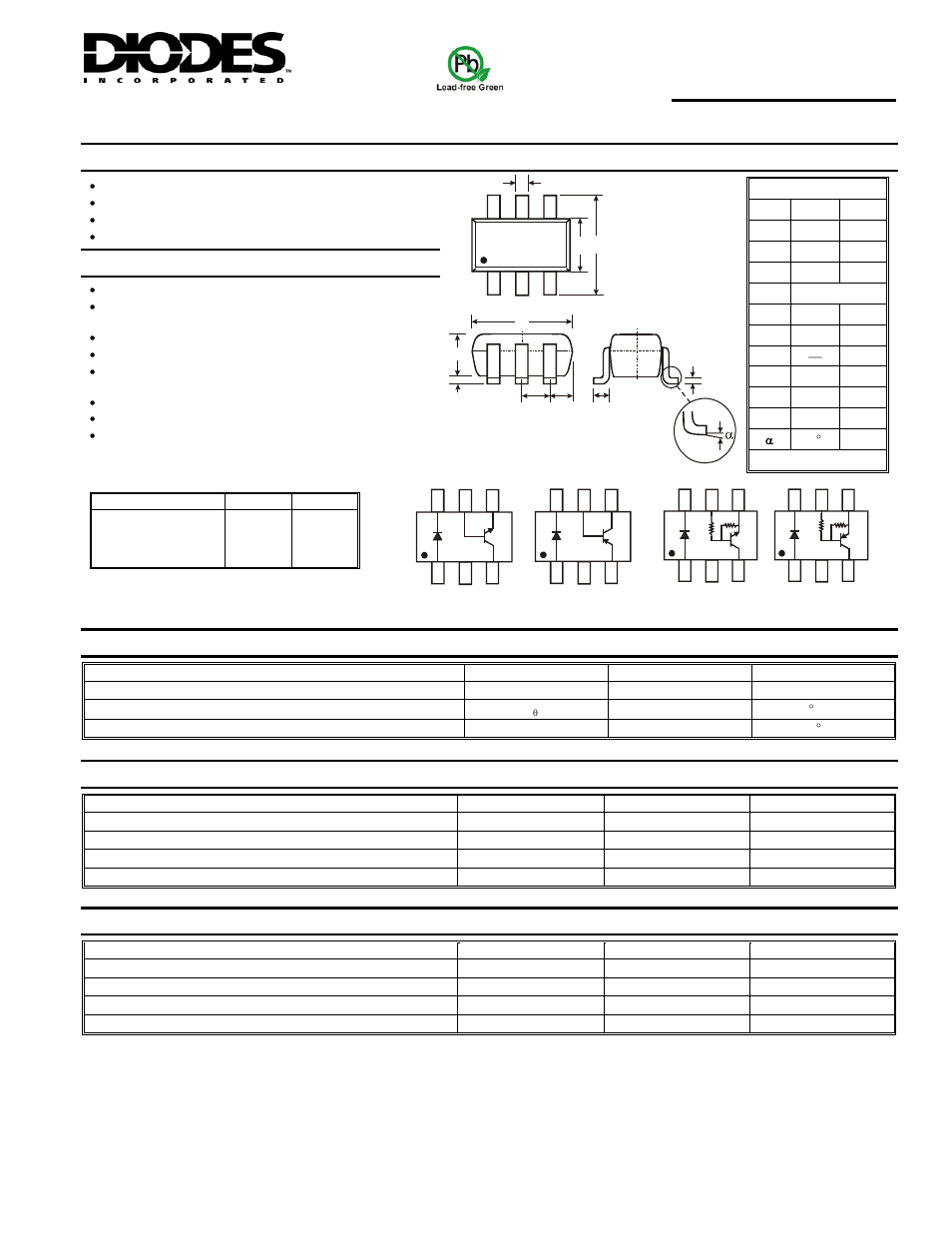 Diodes DRD (xxxx) W User Manual | 9 pages