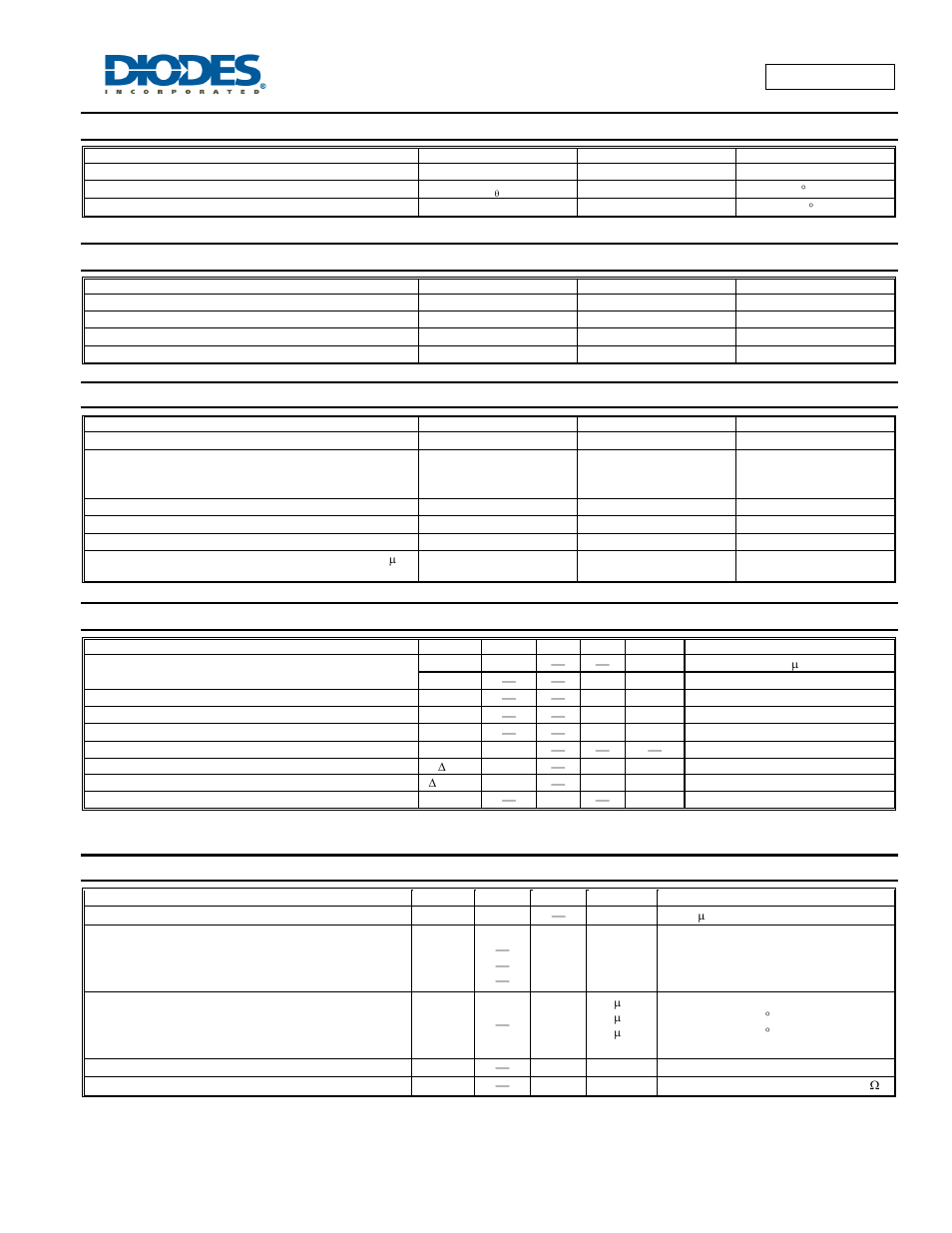Drdnb21d, Maximum ratings, Maximum ratings, switching diode | Electrical characteristics, switching diode, Total device, Pre-biased npn transistor | Diodes DRDNB21D User Manual | Page 2 / 7
