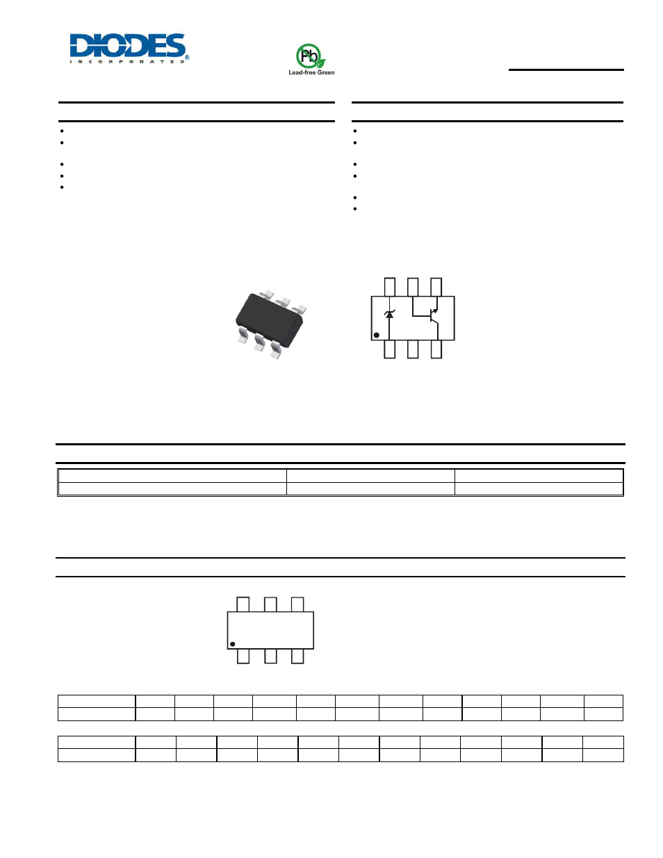 Diodes DVR5V0W User Manual | 5 pages
