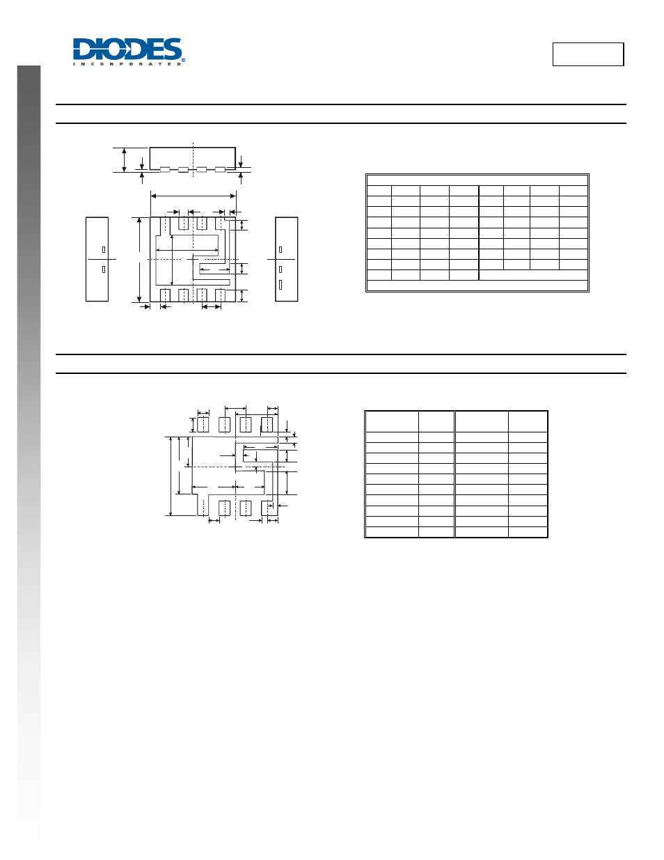 Dld101 new prod uc t, Package outline dimensions, Suggested pad layout | Diodes DLD101 User Manual | Page 8 / 9