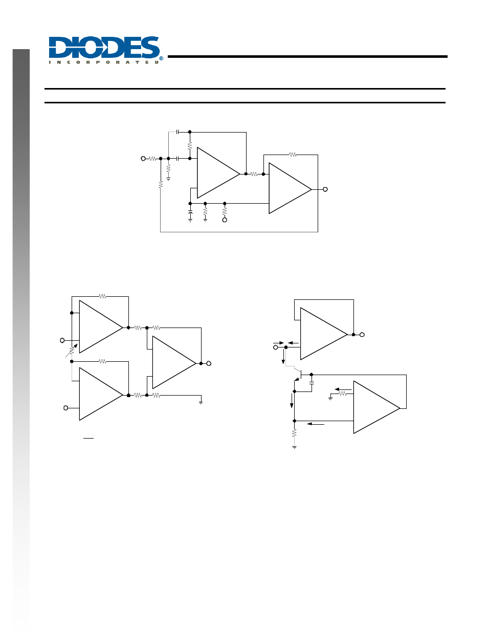 Lm358, Low power dual operational amplifiers, New prod uc t typical single-supply circuit | Continued) (v | Diodes LM358 User Manual | Page 6 / 14