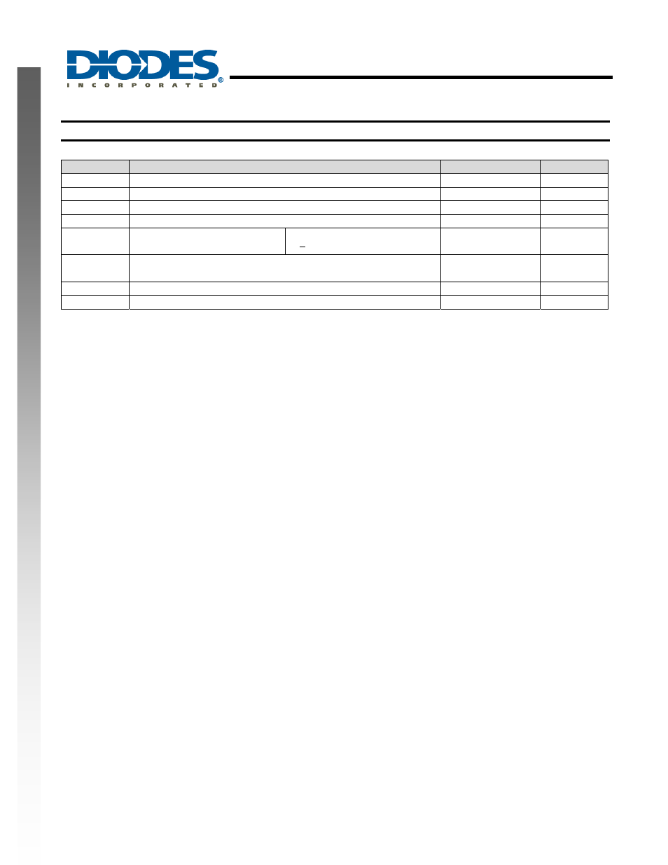 Lm358, Low power dual operational amplifiers, New prod uc t absolute maximum ratings | Diodes LM358 User Manual | Page 8 / 14