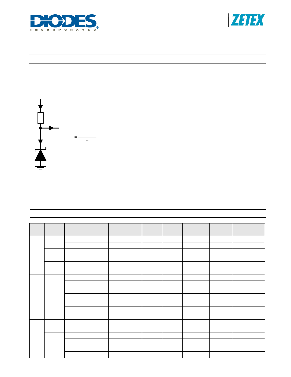 Lm4040, Precision micropower shunt voltage references, Application information | Ordering information | Diodes LM4040 User Manual | Page 10 / 12