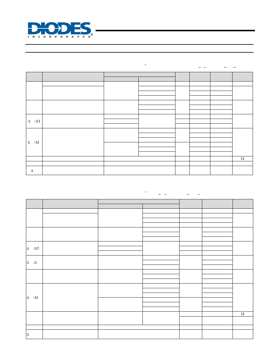 Lm4041, Precision micropower shunt voltage references, Electrical characteristics | Diodes LM4041 User Manual | Page 3 / 7