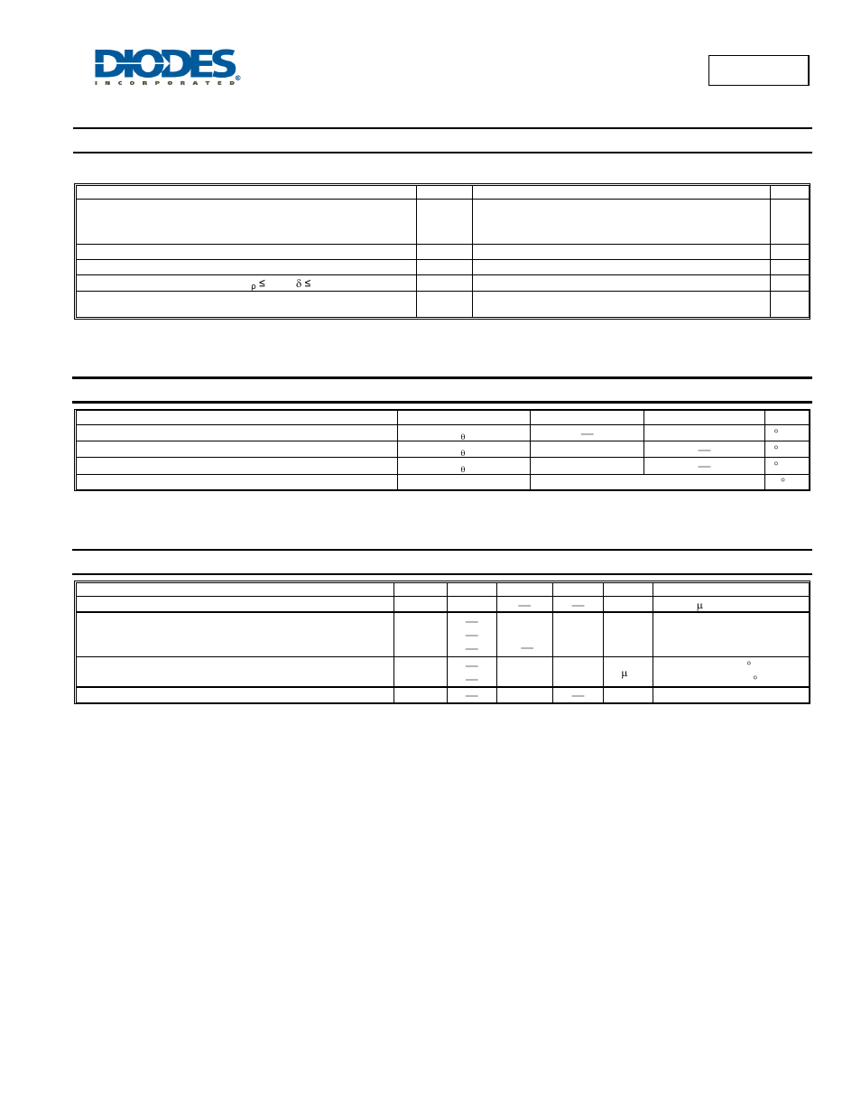 Pd3s160, Maximum ratings, Thermal characteristics | Electrical characteristics | Diodes PD3S160 User Manual | Page 2 / 5