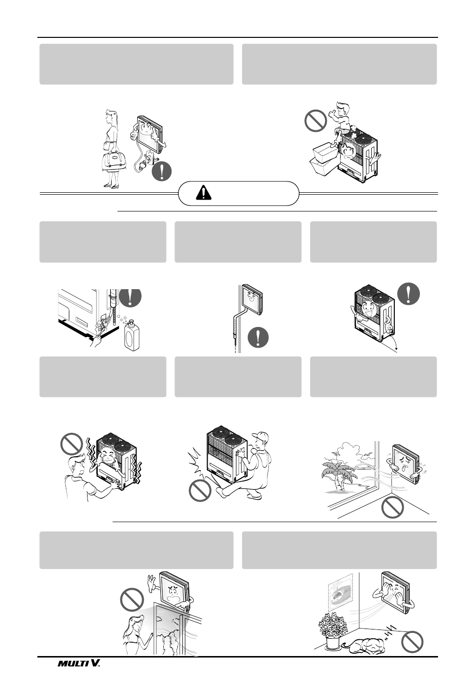 Caution, Installation, Operation | LG ARNU09GSF11 User Manual | Page 6 / 17