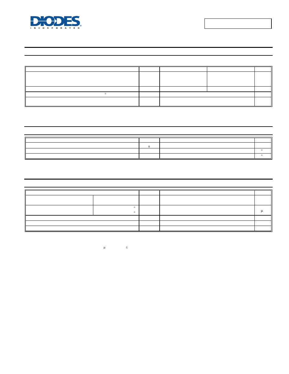 Maximum ratings, Thermal characteristics, Electrical characteristics | Diodes MURS140 - MURS160 User Manual | Page 2 / 5