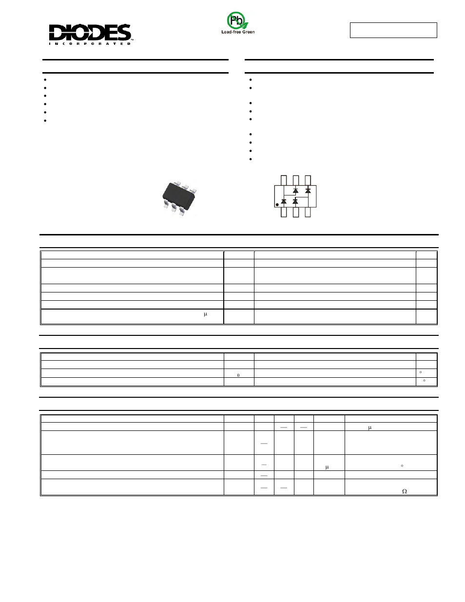 Diodes MMBD3004BRM User Manual | 3 pages