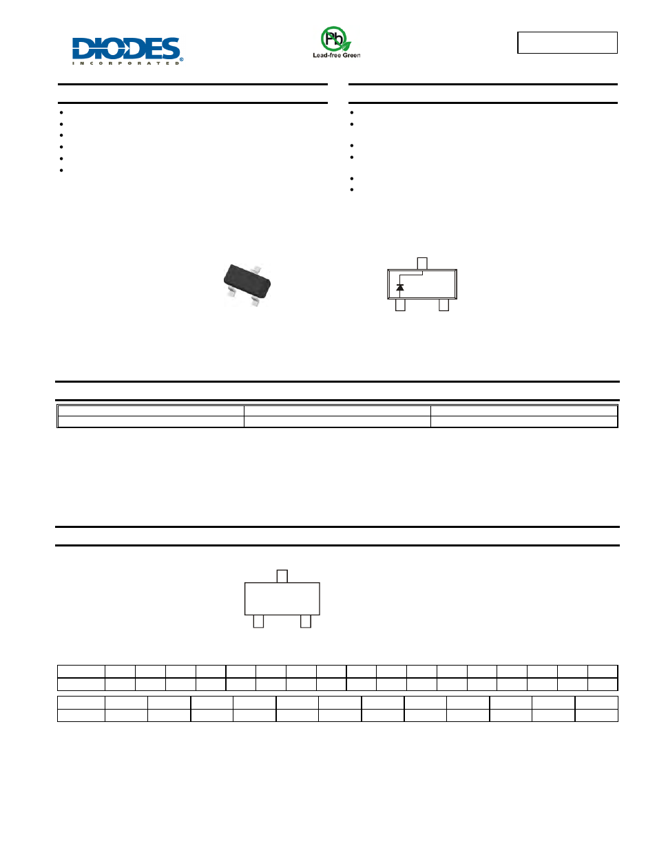 Diodes MMBD4448 User Manual | 4 pages