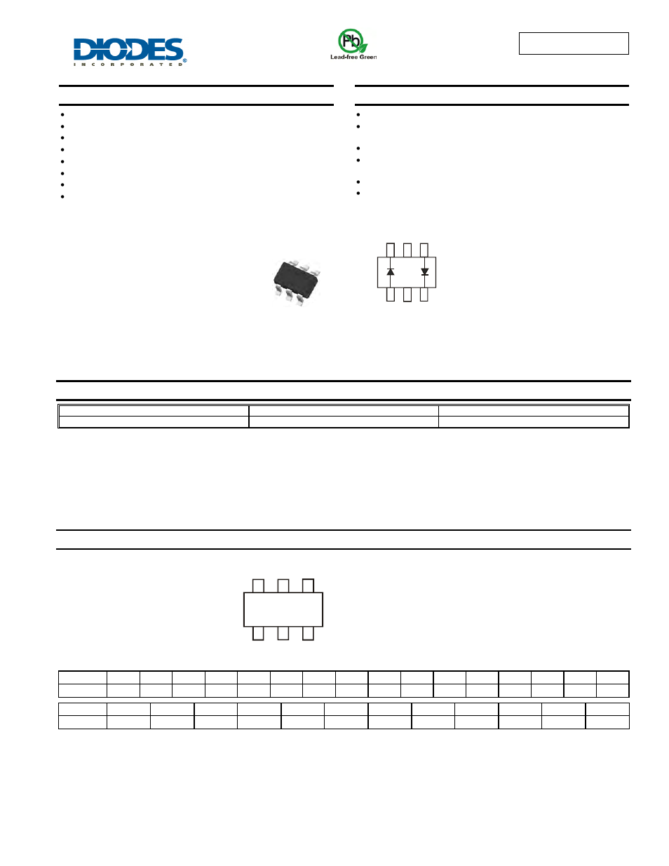 Diodes MMBD4448DW User Manual | 4 pages