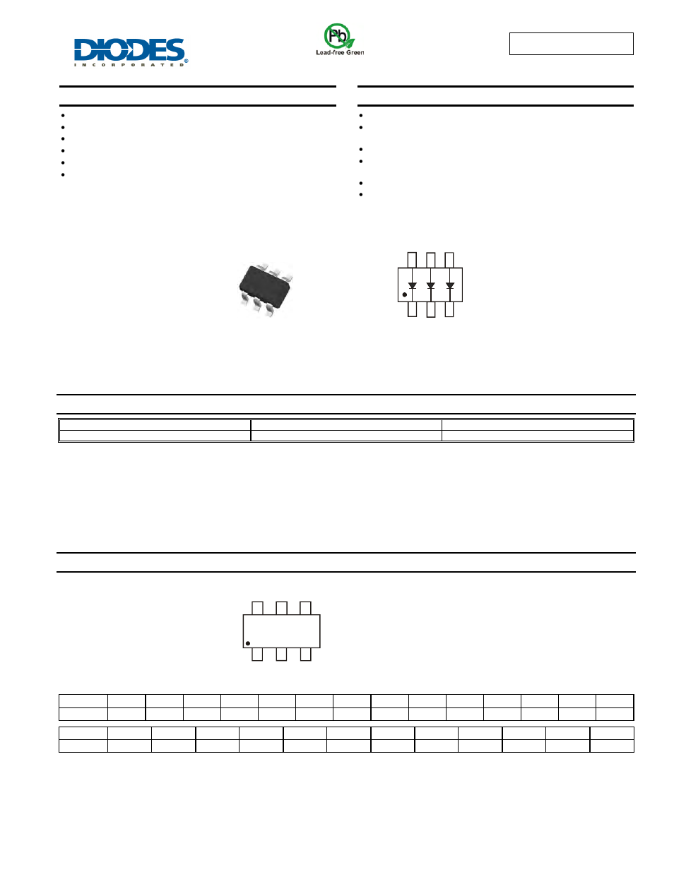 Diodes MMBD4448HTM User Manual | 4 pages