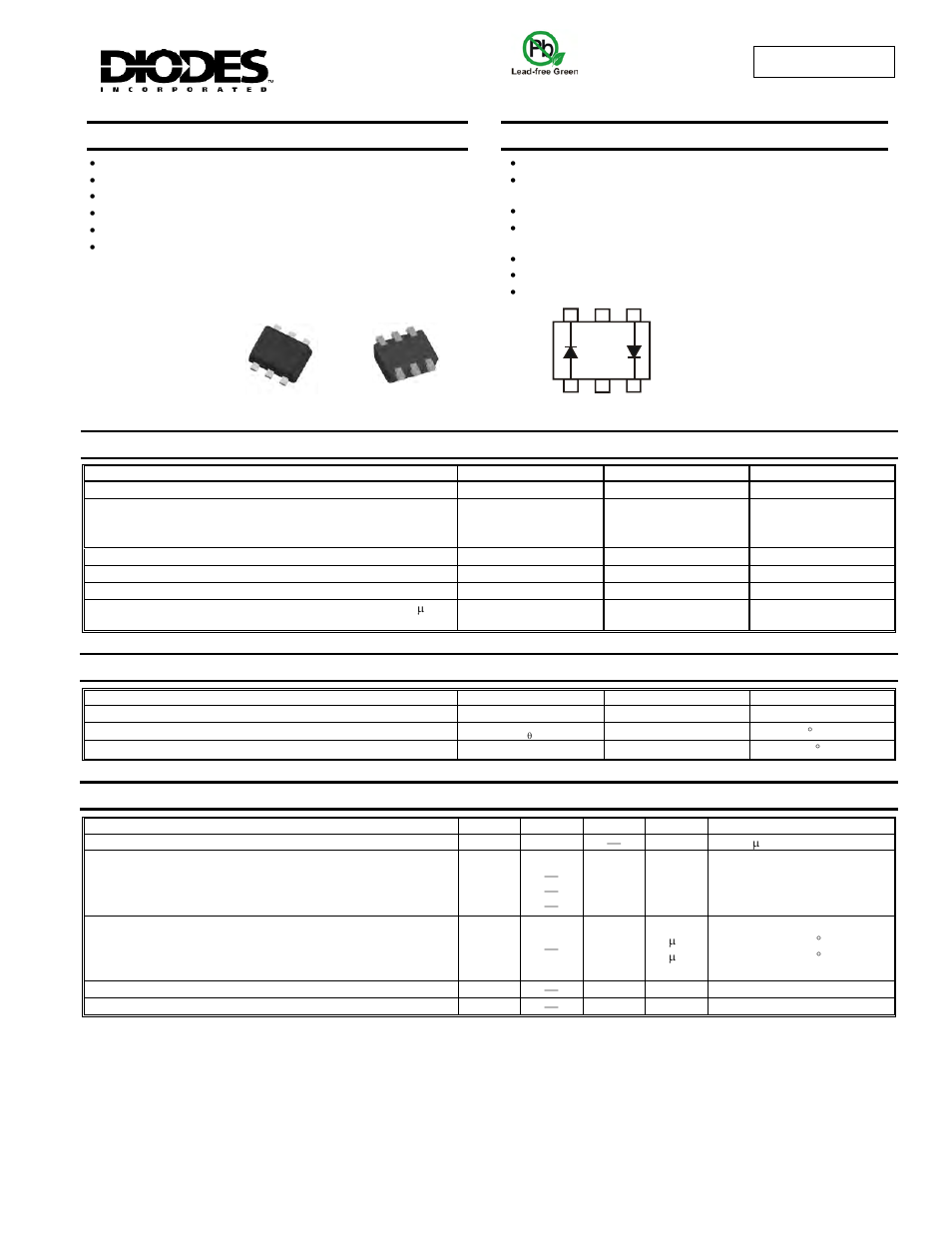 Diodes MMBD4448V User Manual | 2 pages