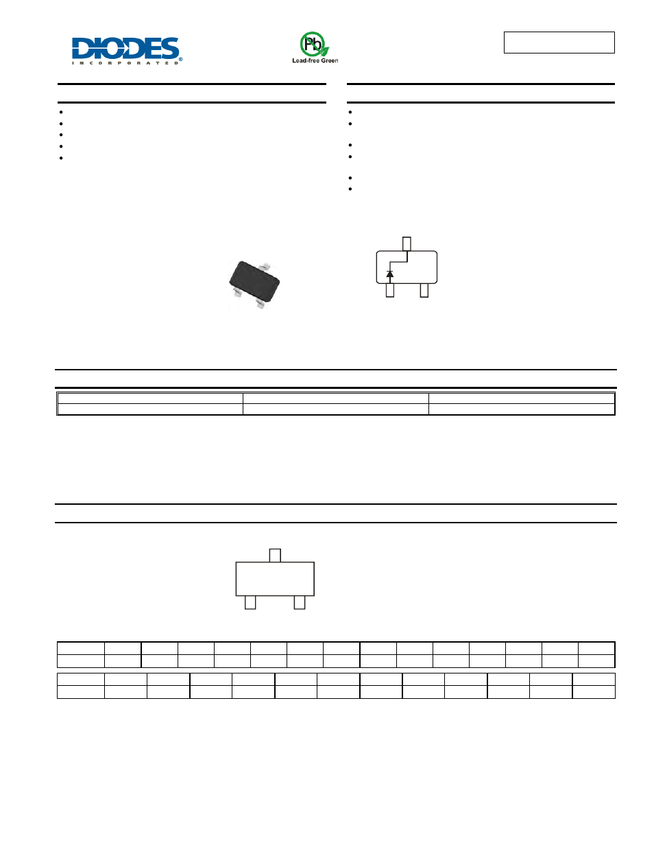 Diodes MMBD4448W User Manual | 4 pages