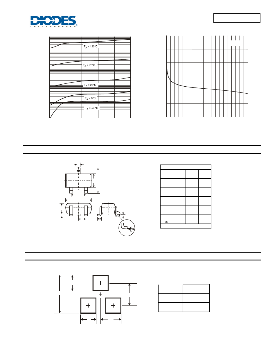 Mmbd4448w, Package outline dimensions, Suggested pad layout | Diodes MMBD4448W User Manual | Page 3 / 4