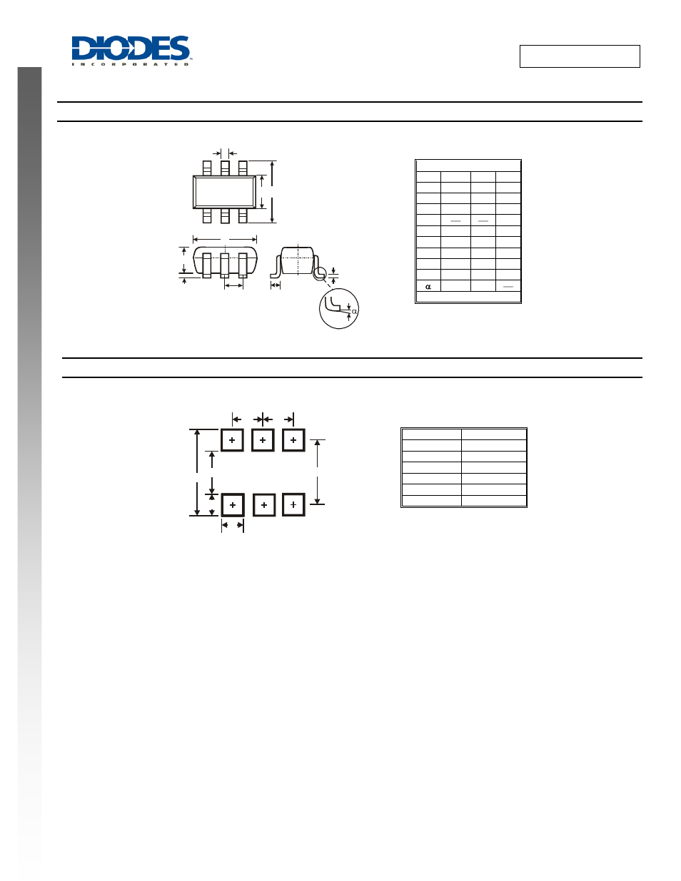 Mmbd5004brm new prod uc t, Package outline dimensions, Suggested pad layout | Diodes MMBD5004BRM User Manual | Page 3 / 5