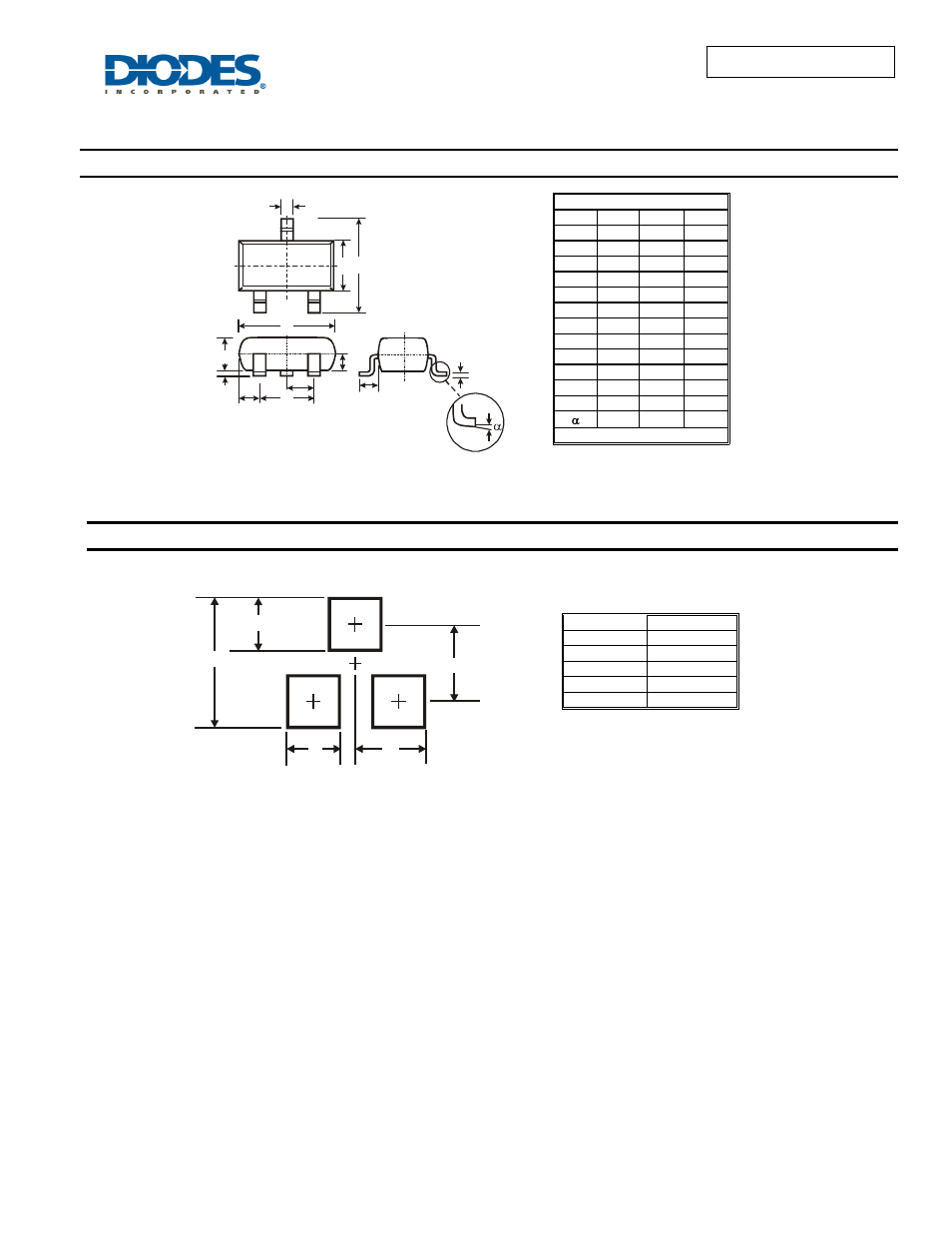 Mmbd7000hs /hc, Package outline dimensions, Suggested pad layout | Diodes MMBD7000HS /HC User Manual | Page 3 / 4