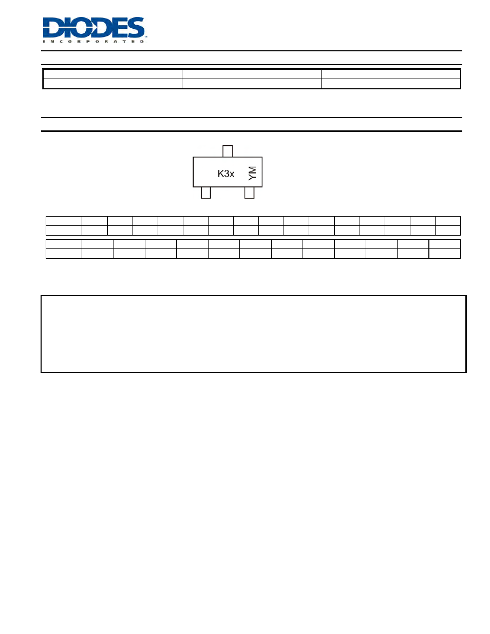 Ordering information, Marking information | Diodes MMBTH10 User Manual | Page 3 / 3