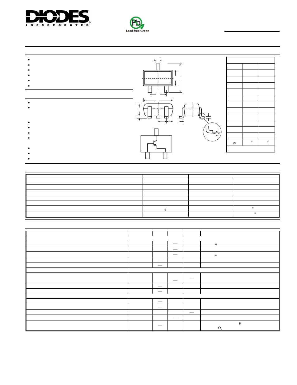Diodes MMST4126 User Manual | 3 pages
