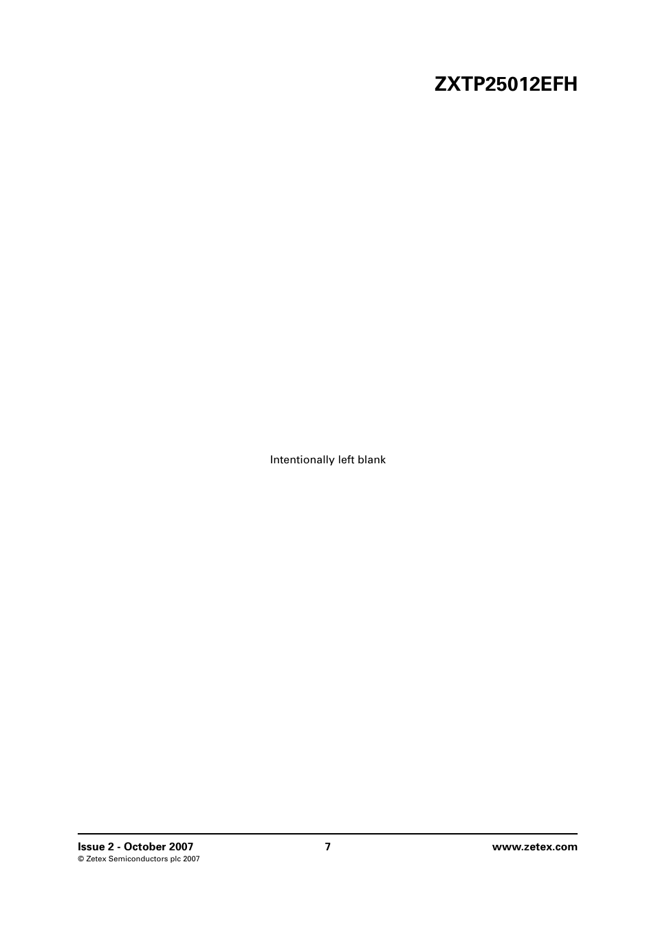 Diodes ZXTP25012EFH User Manual | Page 7 / 8
