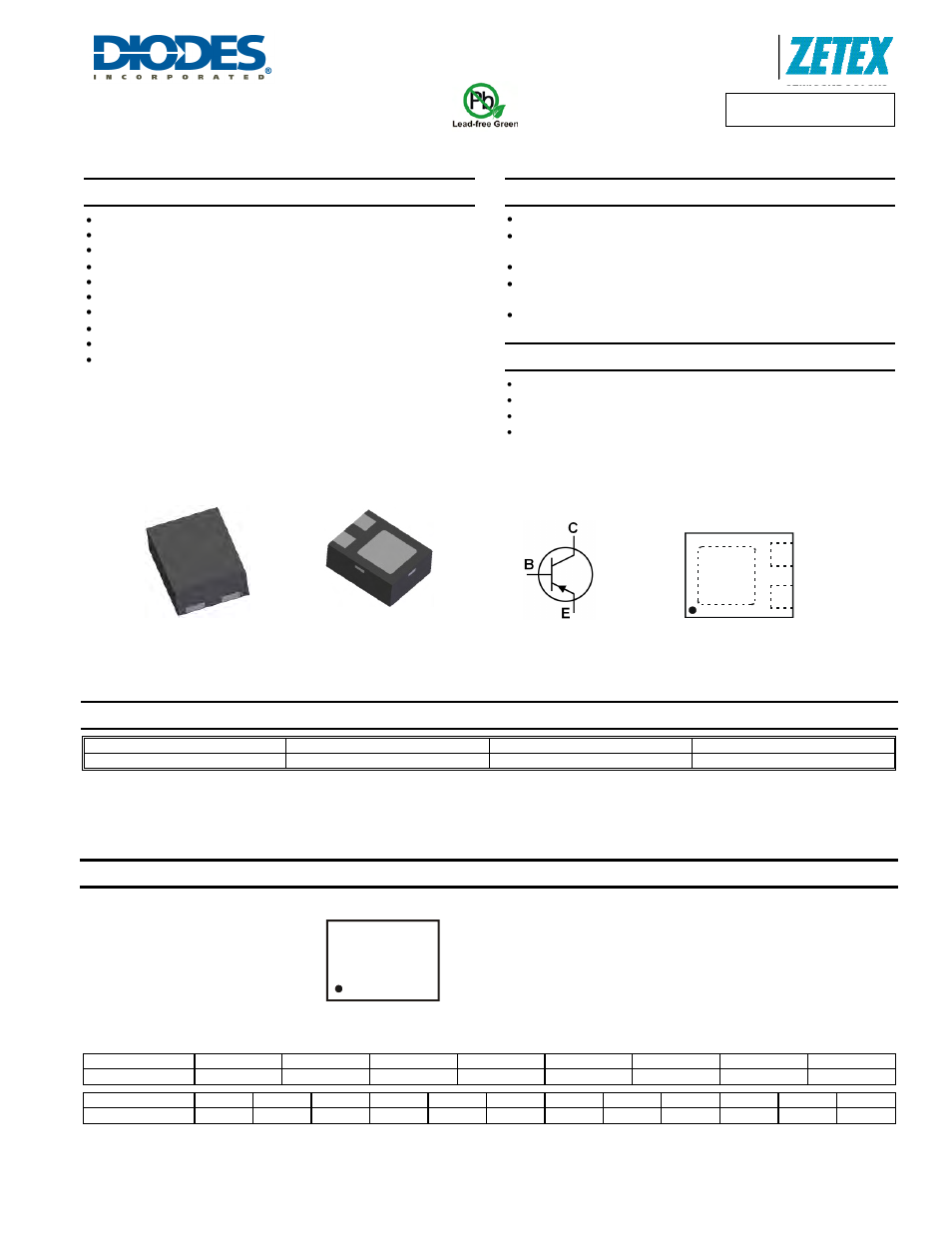 Diodes ZXTP26020DMF User Manual | 6 pages