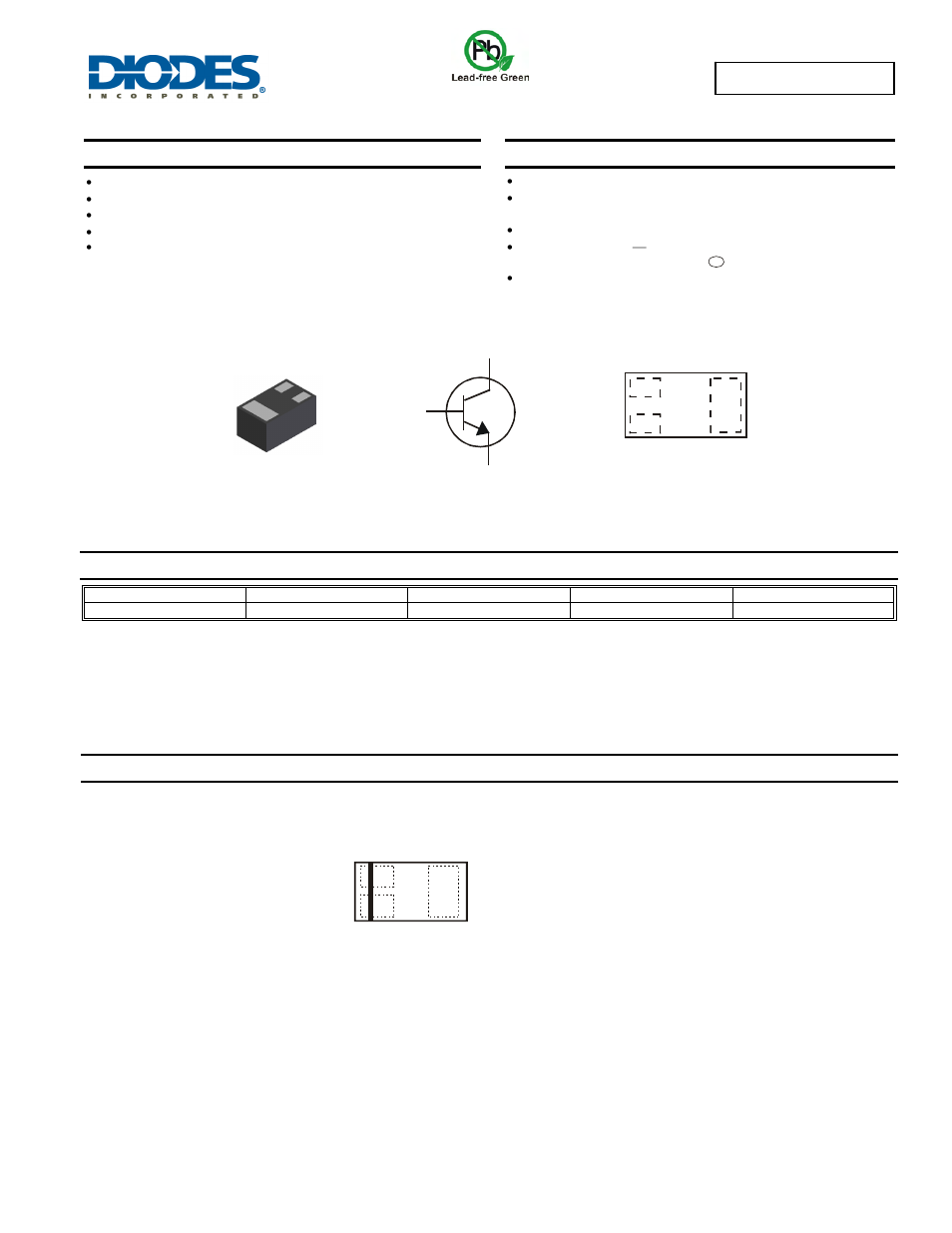 Diodes MMBT2222ALP4 User Manual | 7 pages