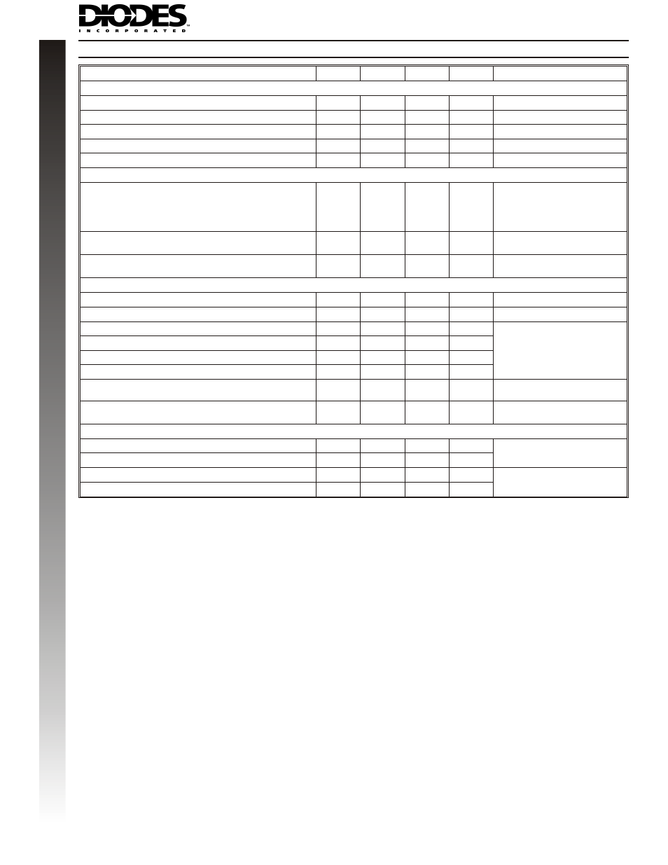 Electrical characteristics | Diodes MMDT3906VC User Manual | Page 2 / 4