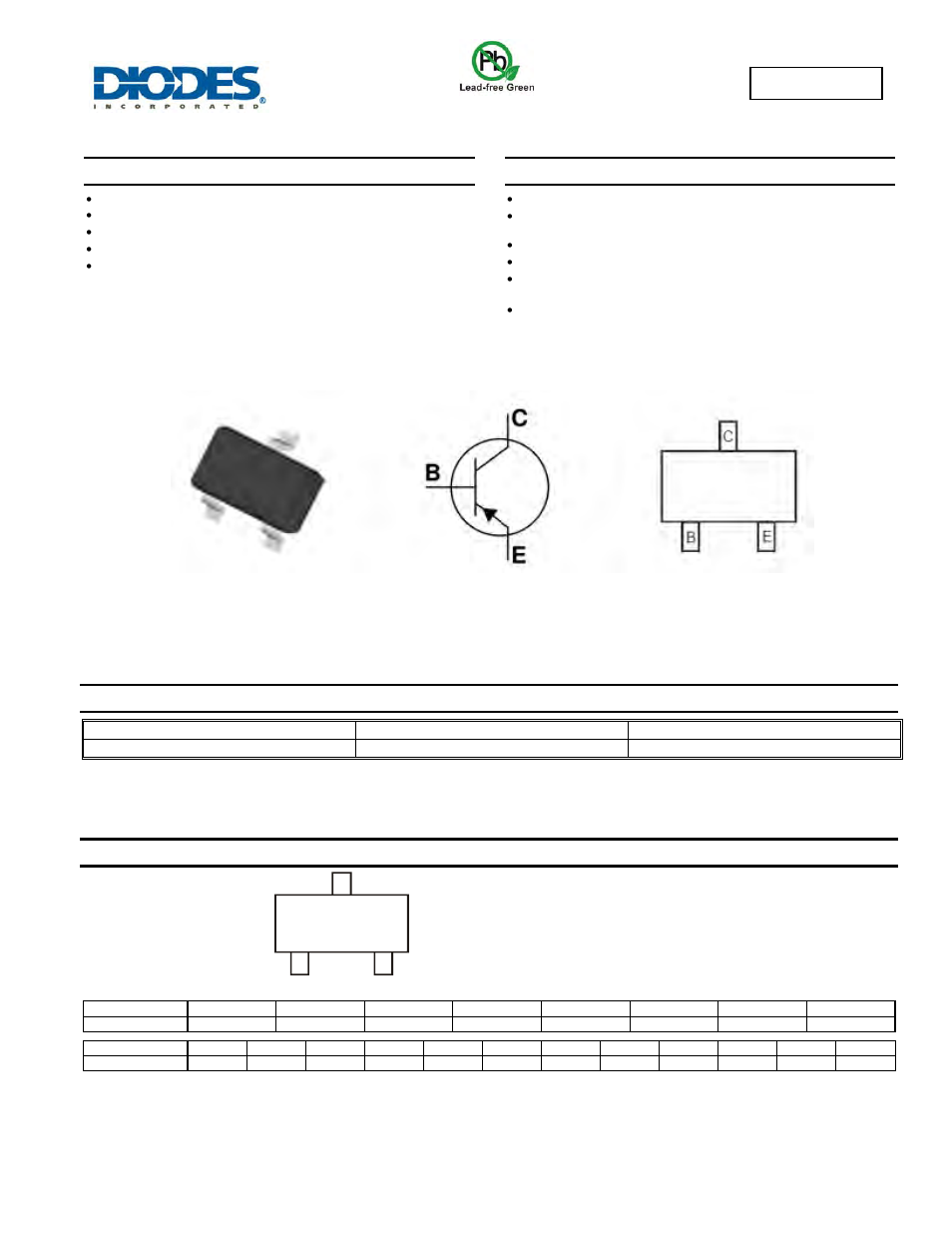 Diodes MMST4403 User Manual | 5 pages