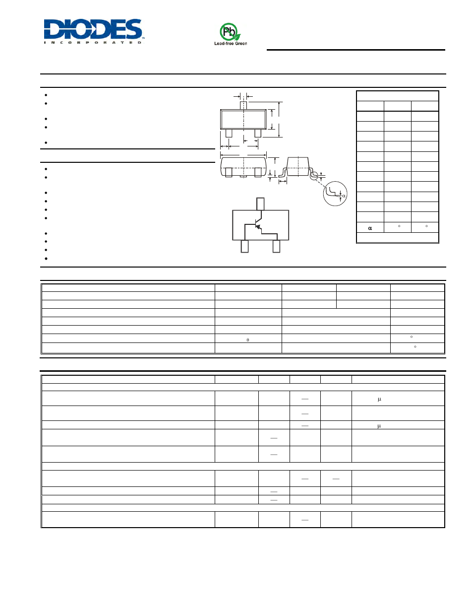 Diodes MMBTA56 User Manual | 3 pages