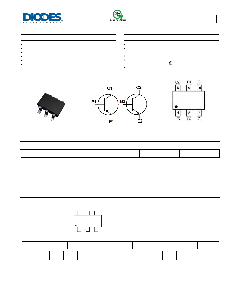 Diodes MMDT2227 User Manual | 6 pages
