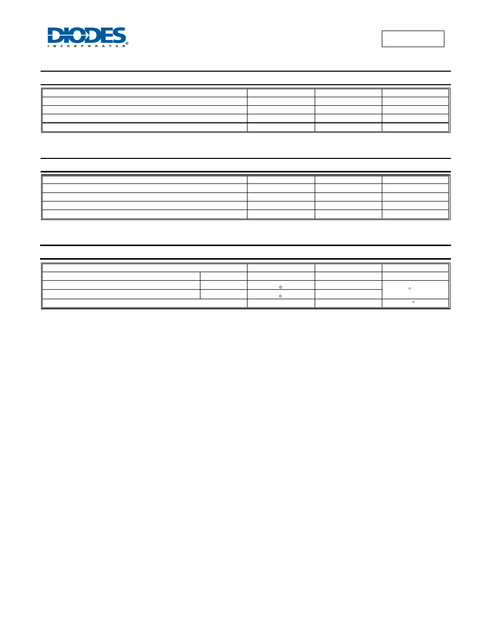 Maximum ratings , 2222a type (npn), Maximum ratings , 2907a type (pnp), Thermal characteristics | Diodes MMDT2227 User Manual | Page 2 / 6