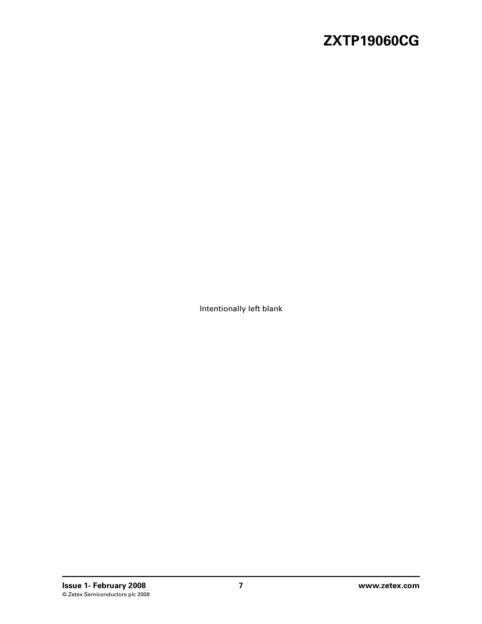 Diodes ZXTP19060CG User Manual | Page 7 / 8