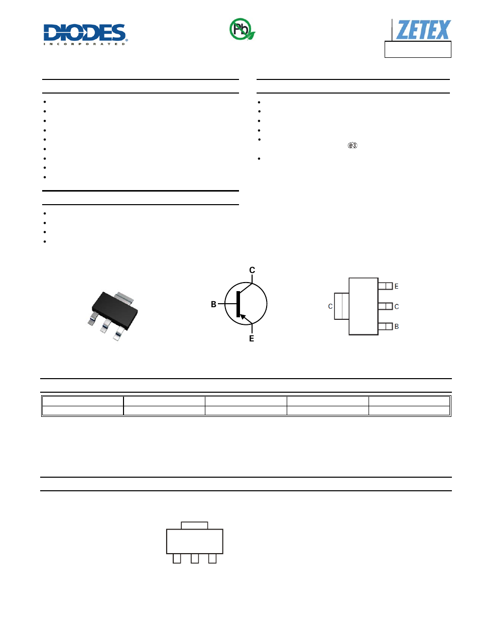 Diodes ZXTP2013G User Manual | 7 pages