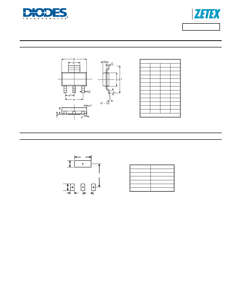 Zxtp4003g, Package outline dimensions, Suggested pad layout | Diodes ZXTP4003G User Manual | Page 4 / 5