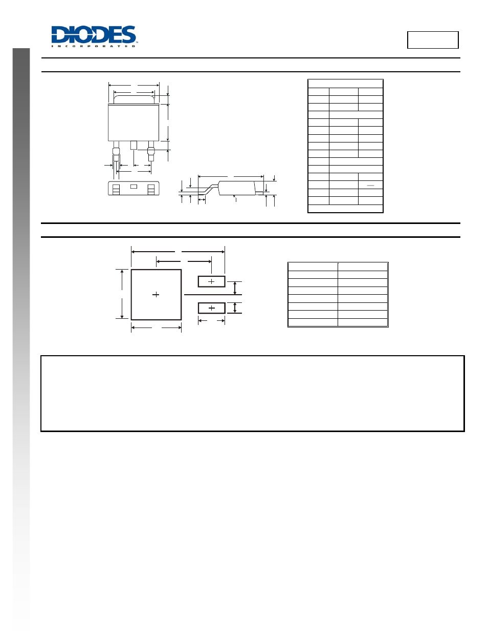 Mjd340 new prod uc t, Package outline dimensions, Suggested pad layout | Diodes MJD340 User Manual | Page 4 / 4