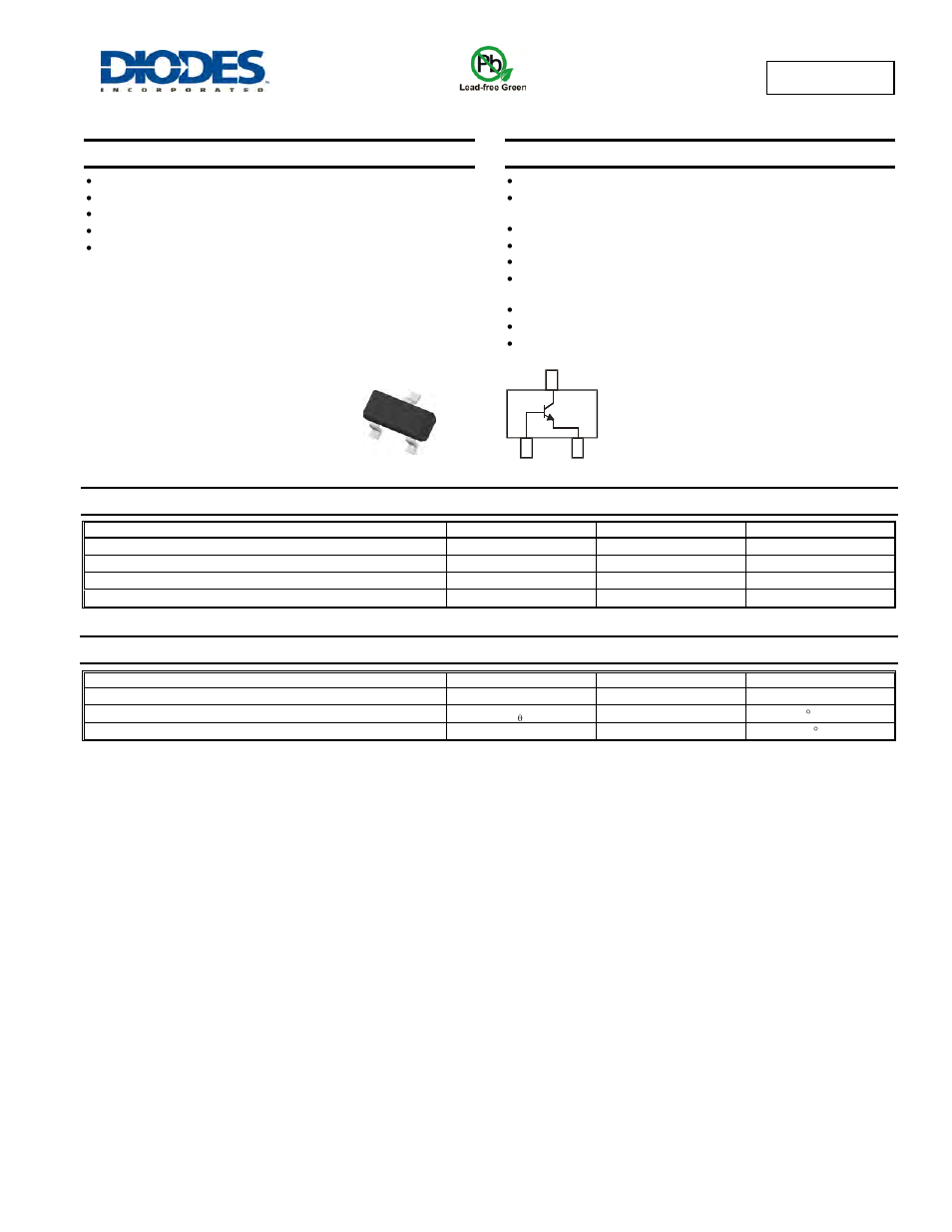 Diodes MMBT5551 User Manual | 4 pages