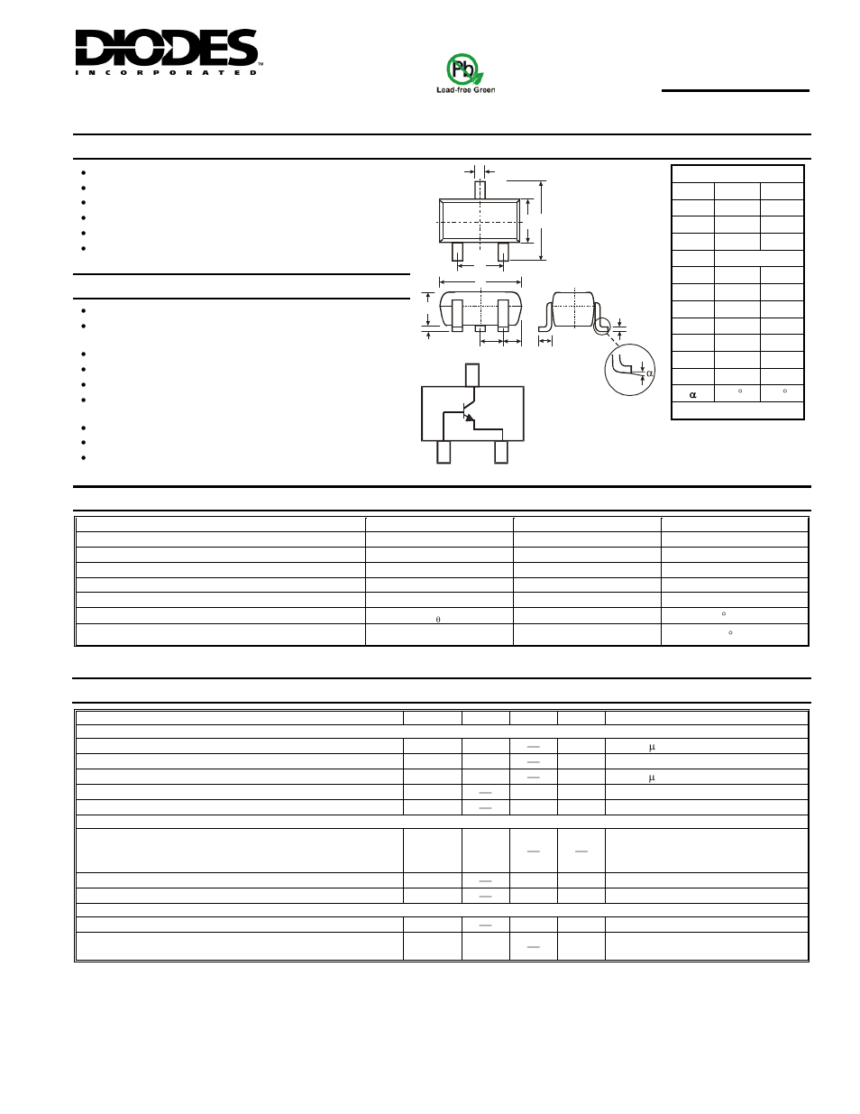 Diodes MMSTA42 User Manual | 3 pages