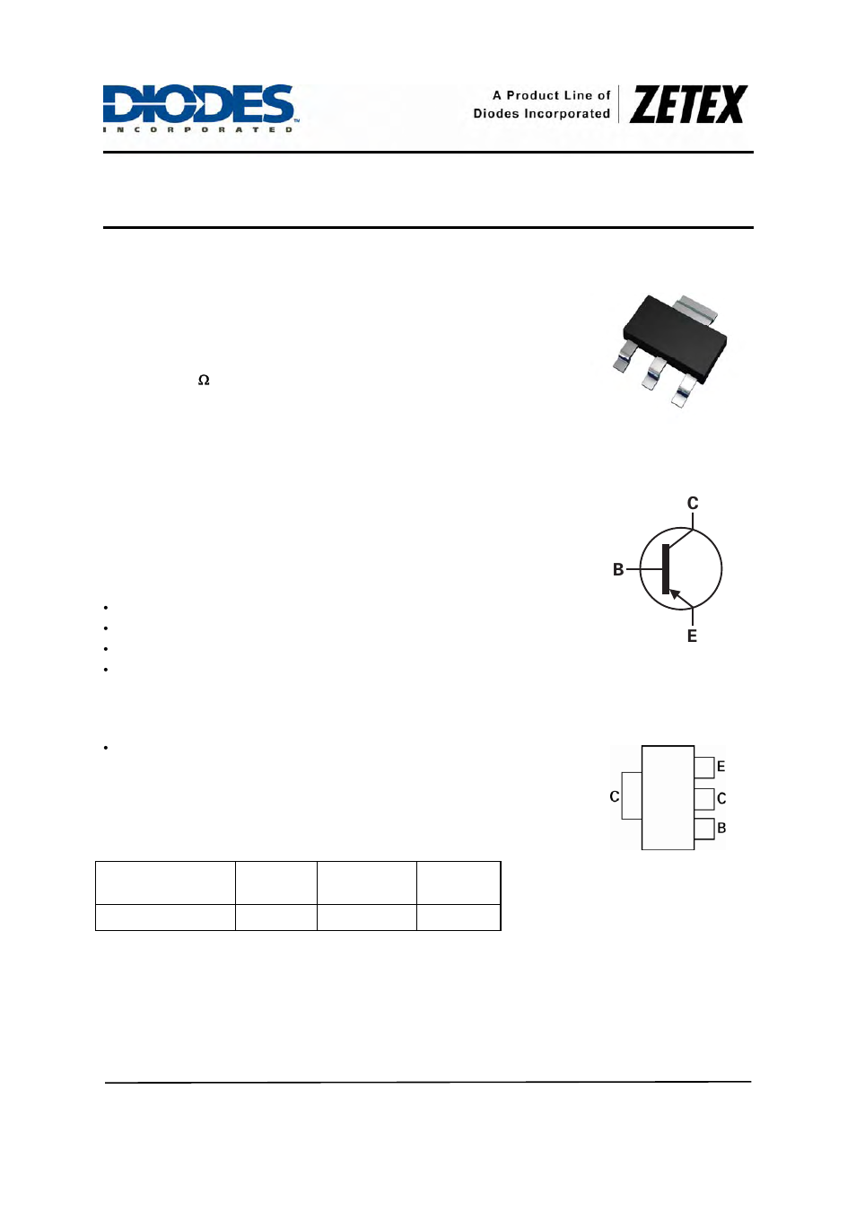 Diodes ZXTP03200BG User Manual | 8 pages