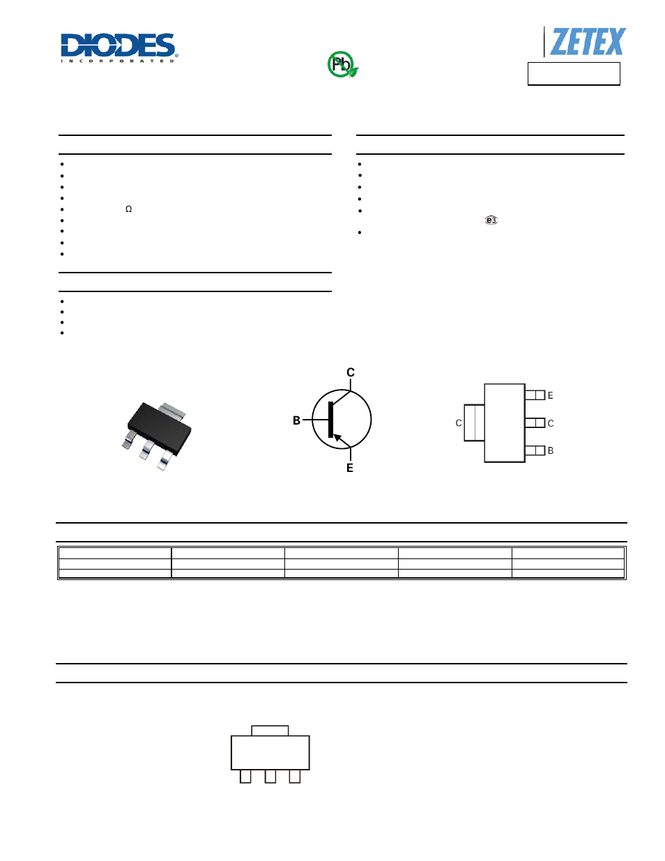 Diodes ZXTP2014G User Manual | 7 pages