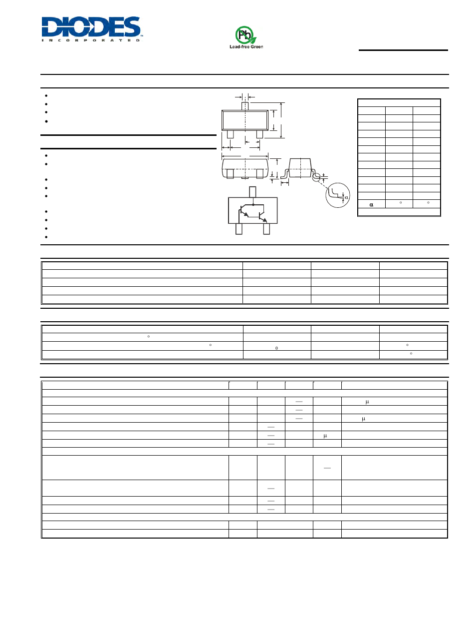 Diodes MMBT6427 User Manual | 3 pages