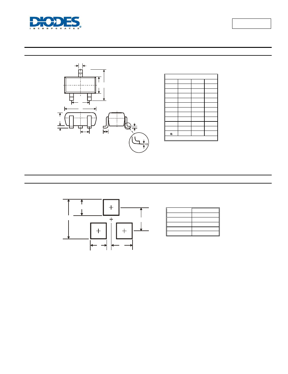 Mmst6427, Package outline dimensions, Suggested pad layout | Diodes MMST6427 User Manual | Page 4 / 5