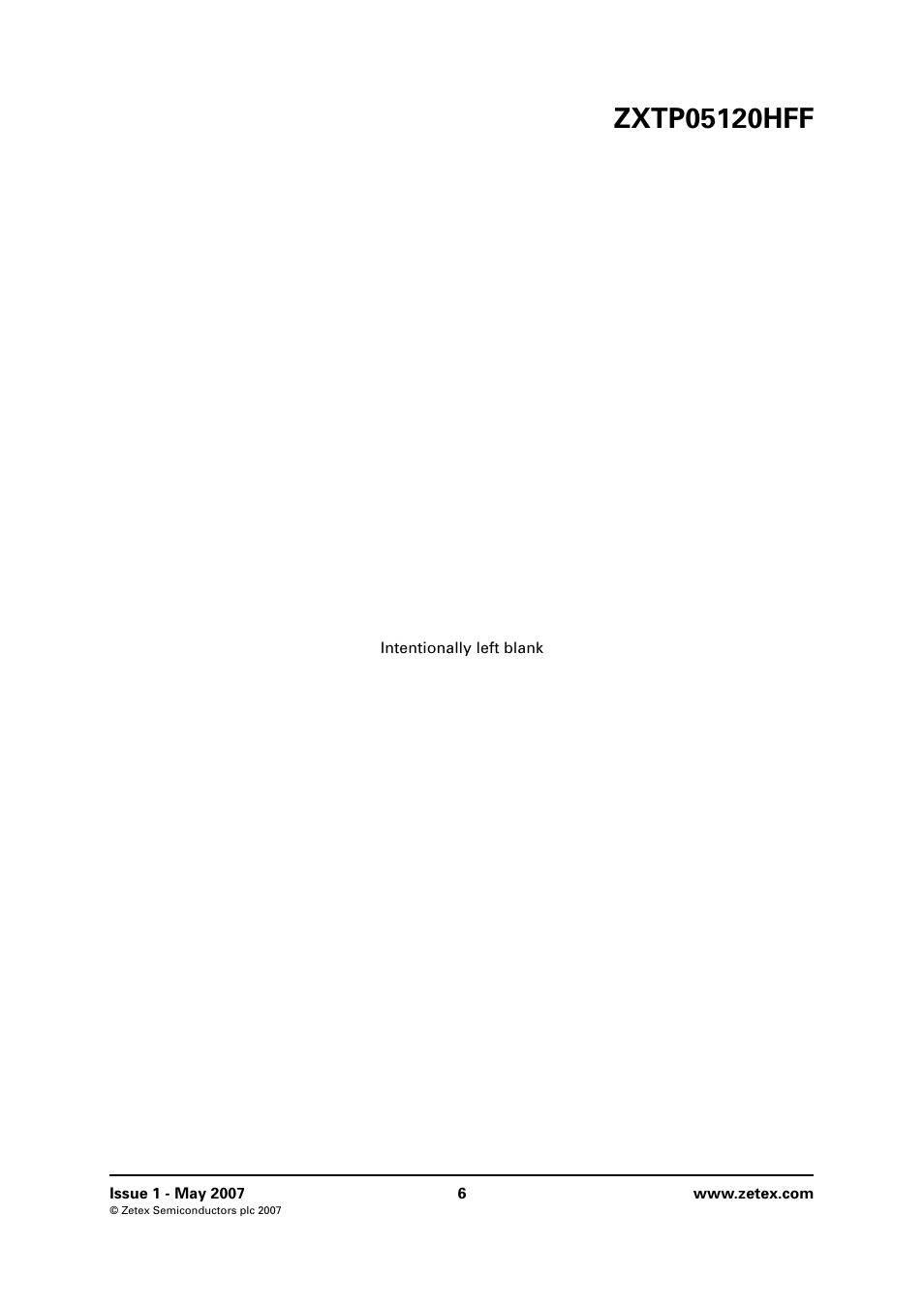 Diodes ZXTP05120HFF User Manual | Page 6 / 8
