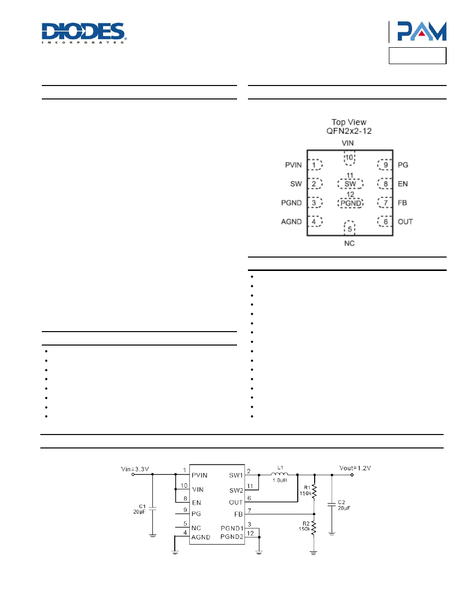 Diodes PAM2327 User Manual | 11 pages