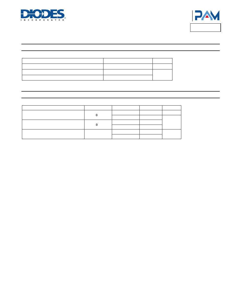 Pam3131, Recommended operating conditions, Thermal information | Diodes PAM3131 User Manual | Page 3 / 14