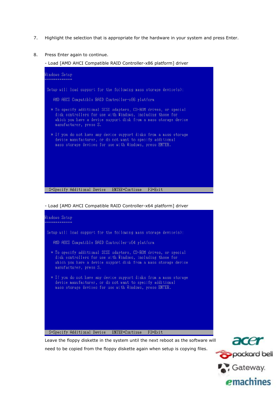 Acer TravelMate 7530G User Manual | Page 4 / 4