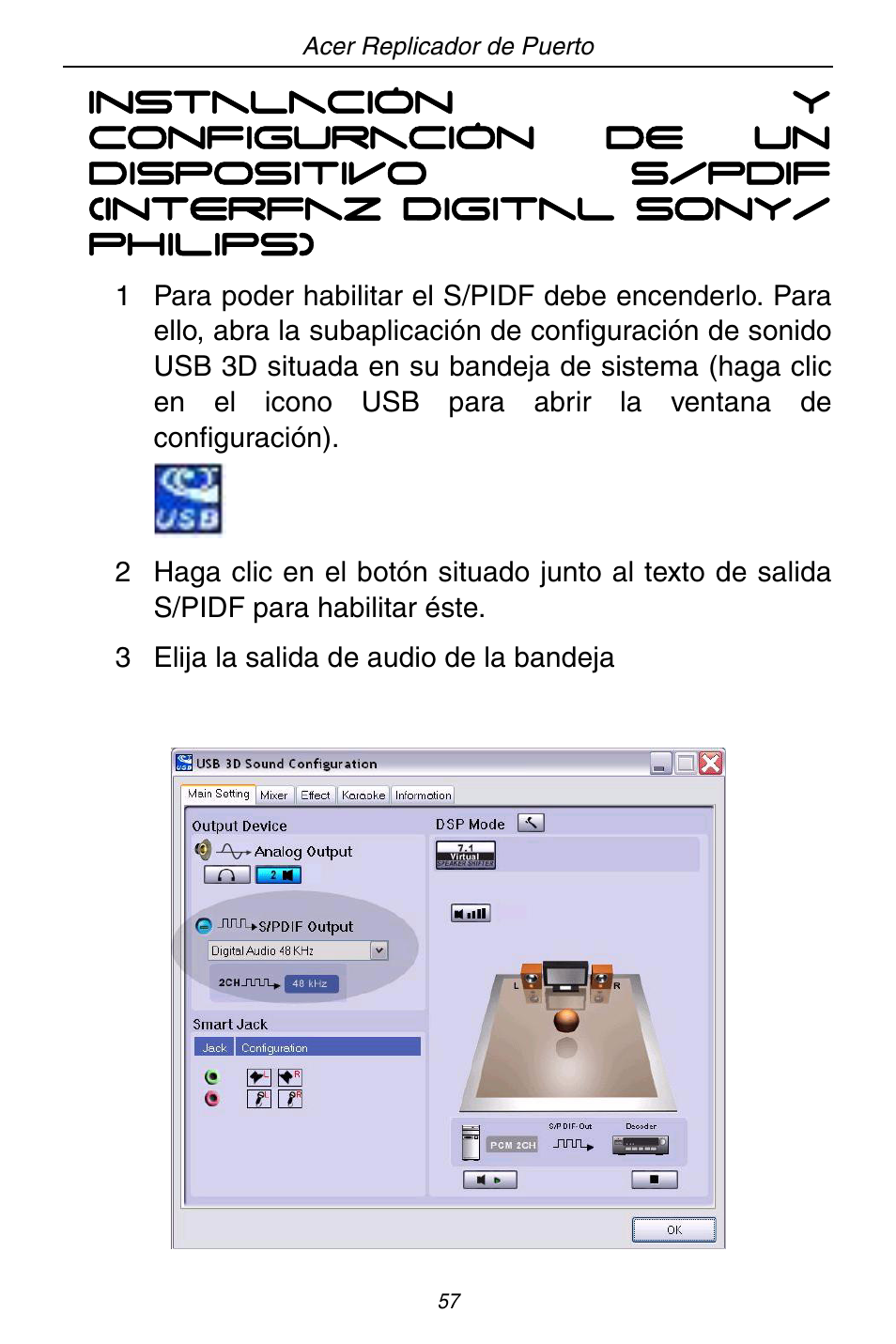 Acer ACP45 USB port replicator User Manual | Page 57 / 150