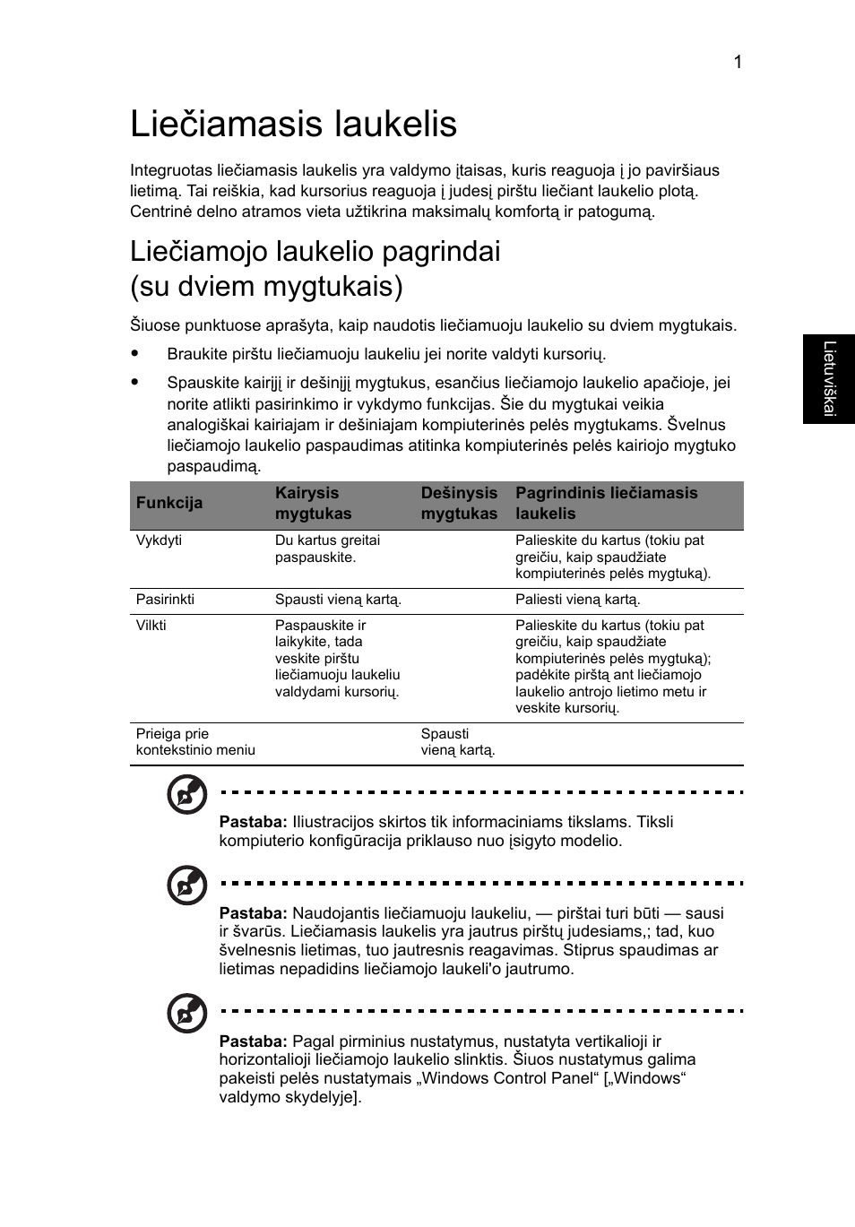 Liečiamasis laukelis, Liečiamojo laukelio pagrindai (su dviem mygtukais) | Acer TravelMate 4750 User Manual | Page 1645 / 2286