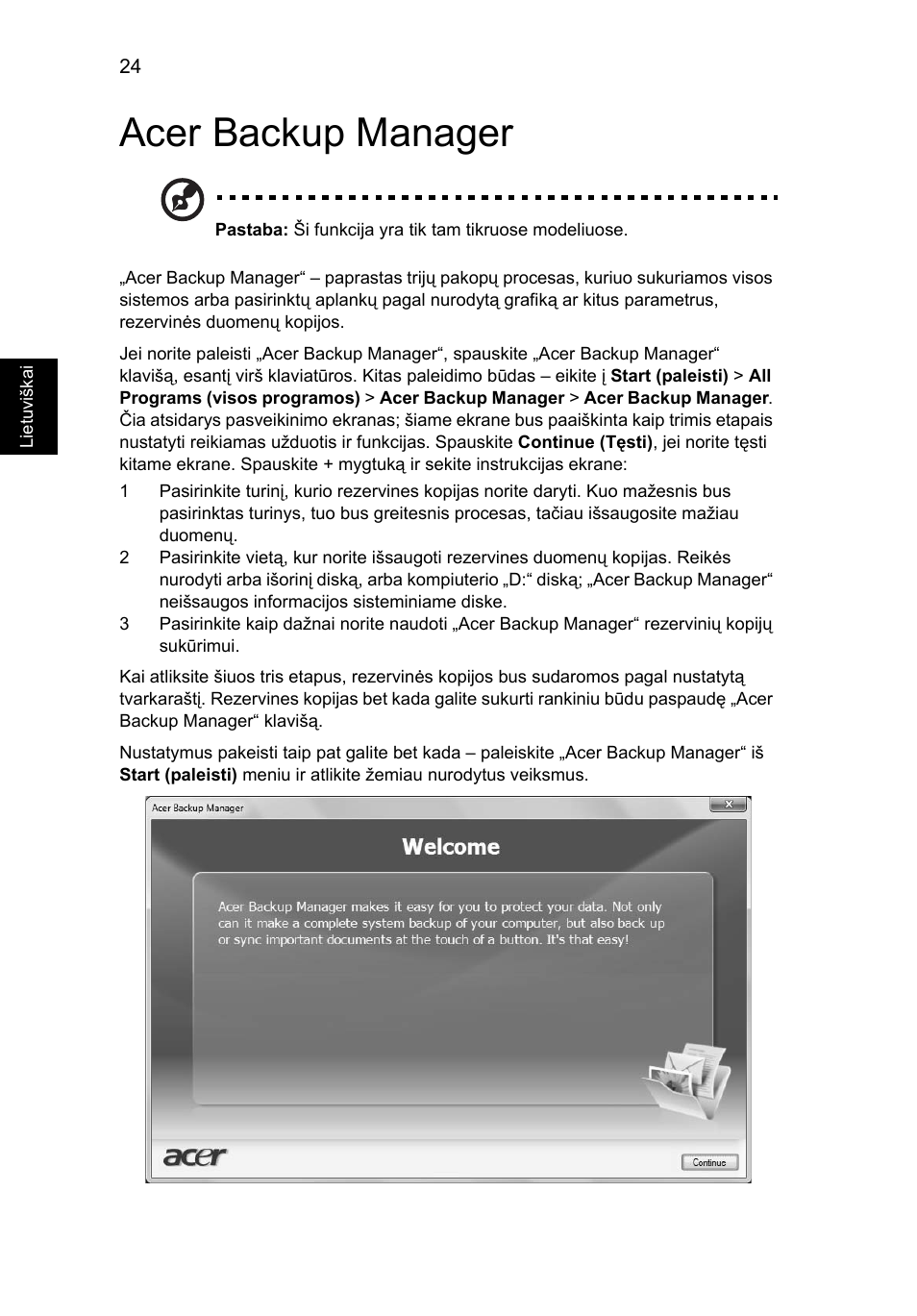 Acer backup manager | Acer TravelMate 4750 User Manual | Page 1668 / 2286