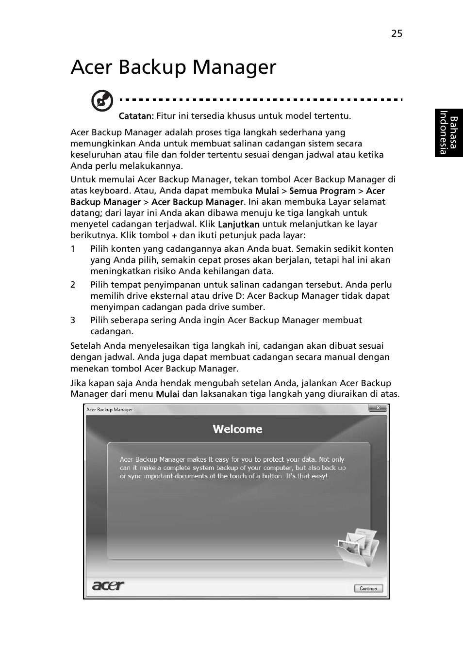 Acer backup manager | Acer TravelMate 4750 User Manual | Page 2179 / 2286